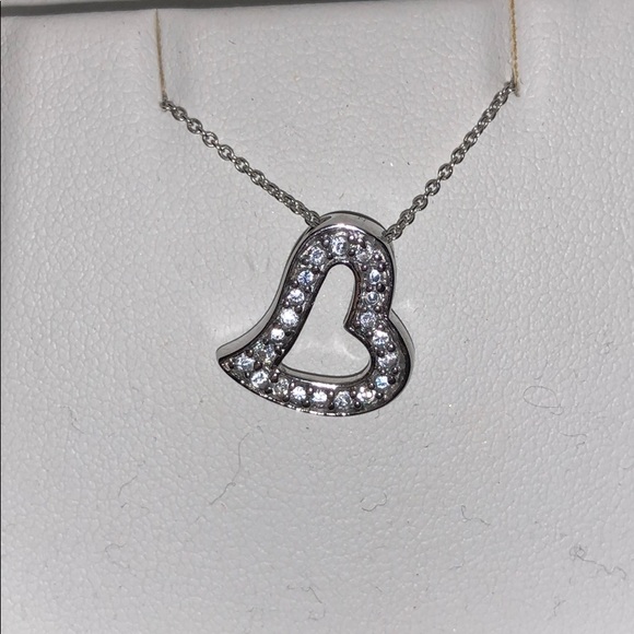 Sterling Silver Heart necklace - Picture 2 of 4